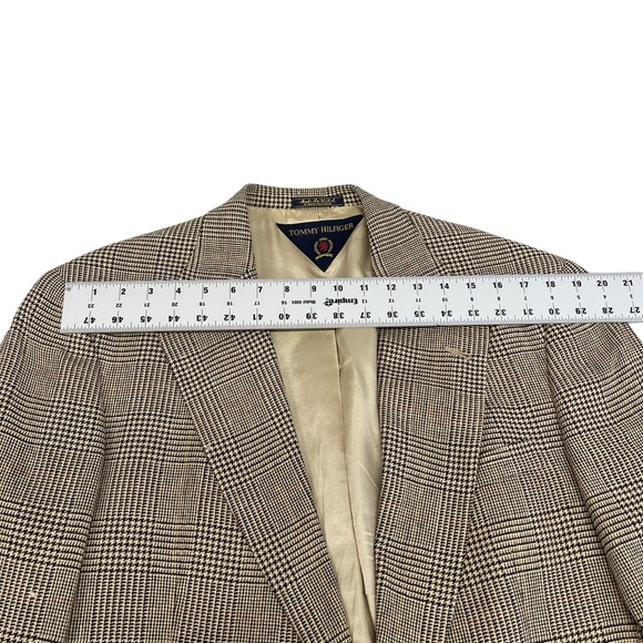 Tommy Hilfiger Men’s Plaid Two Button Blazer Size 40R - Picture 6 of 11